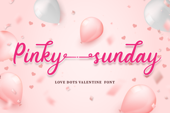 Pinky Sunday Font Poster 1