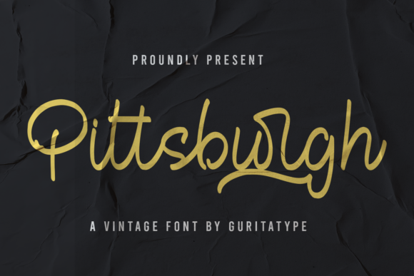 Pitttsburgh Font