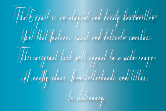 Place of Business Font Poster 3