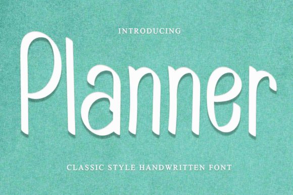 Planner Font