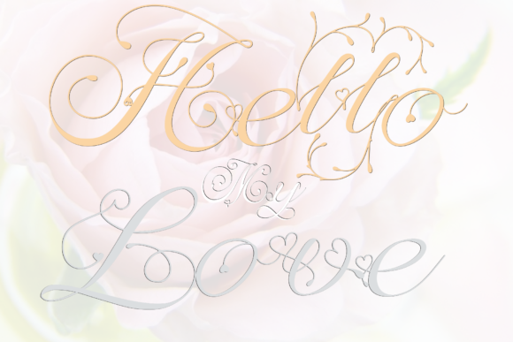 Plant Love Font Poster 12