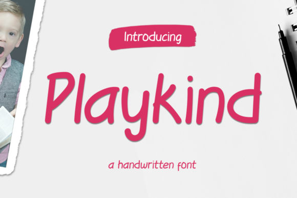 Playkind Font Poster 1