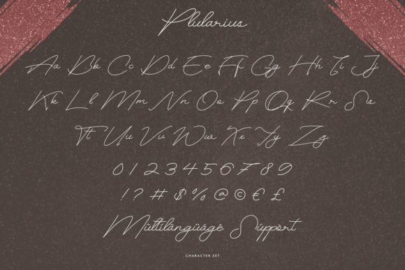 Plularius Font Poster 5