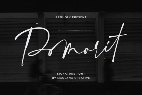 Pomorit Font Poster 1