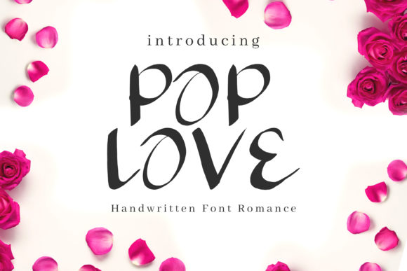 Pop Love Font Poster 1