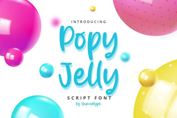 Popy Jelly Font Poster 1