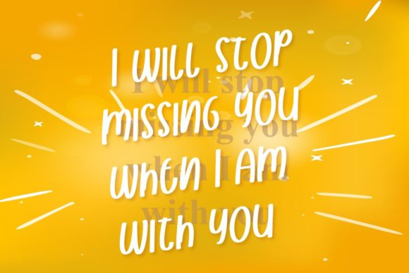 Popy Sitya Font Poster 2