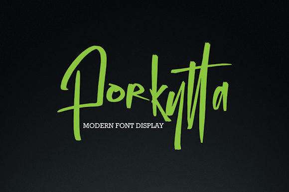 Porkytta Font Poster 1