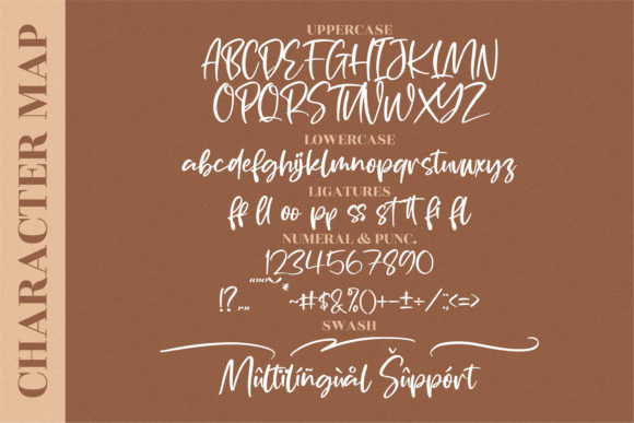 Portofolio Brilliant Font Poster 9