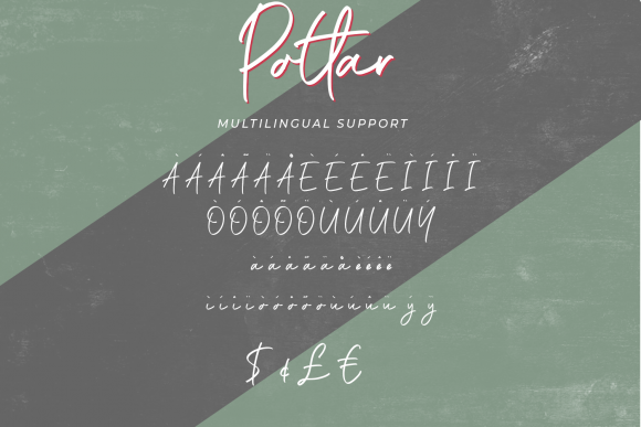 Potlar Font Poster 3