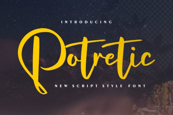 Potretic Font