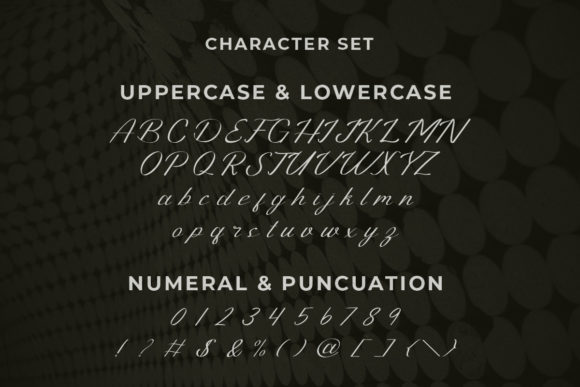 Preproduction Font Poster 3