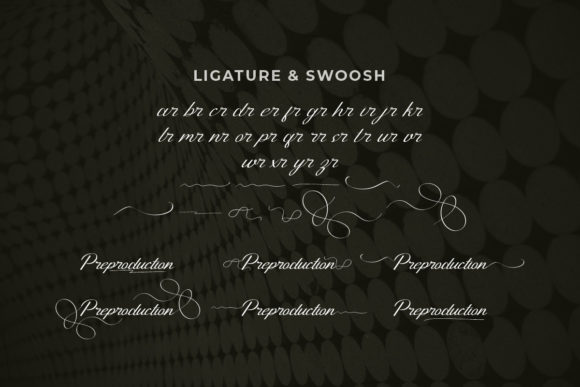 Preproduction Font Poster 5