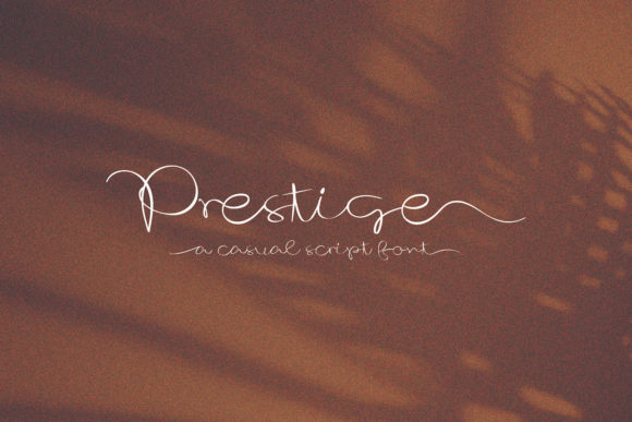 Prestige Font