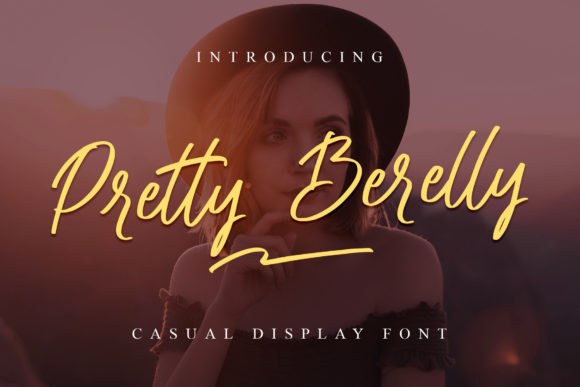 Pretty Berelly Font Poster 1