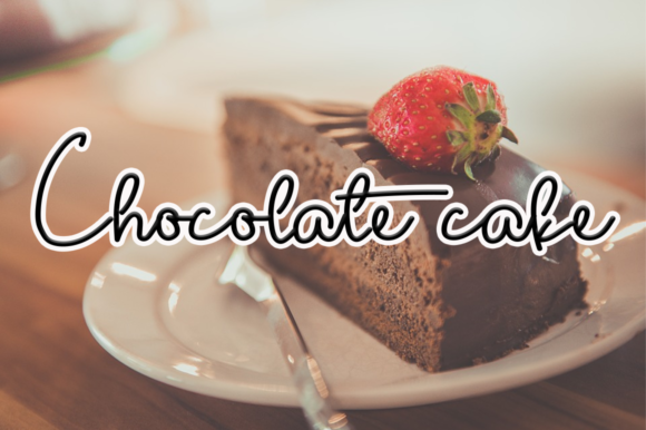 Pretty Lollitta Font Poster 3