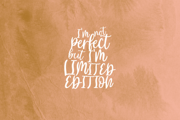 Pretty Perfect Font Poster 5