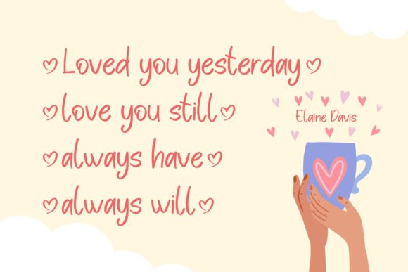 Pretty Sasa Font Poster 3