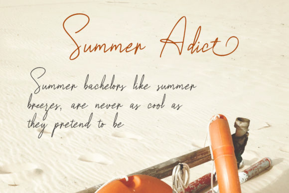 Prettya Font Poster 5