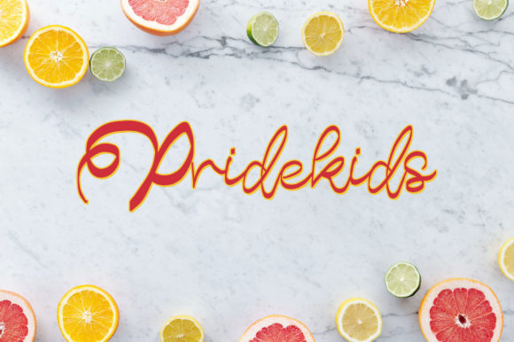 Pridekids Font Poster 1