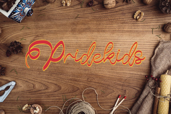 Pridekids Font Poster 2