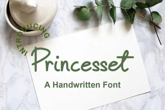 Princesset Font Poster 1