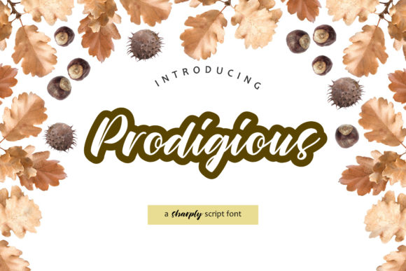 Prodigious Font Poster 1