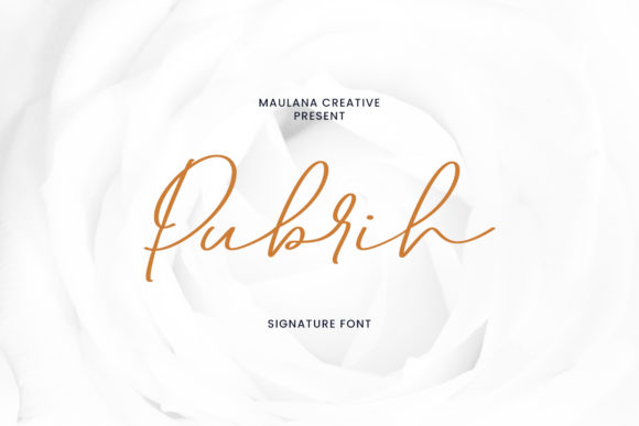 Pubrih Font