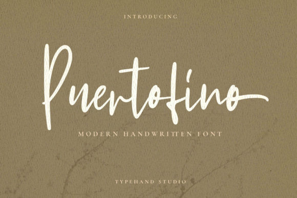 Puertofino Font Poster 1