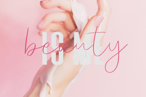 Puspa Script Font Poster 4
