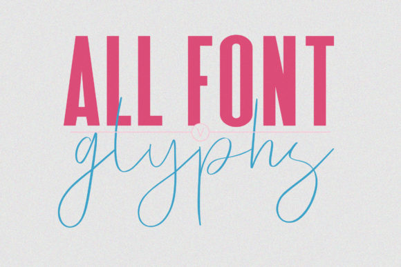 Puspa Script Font Poster 8