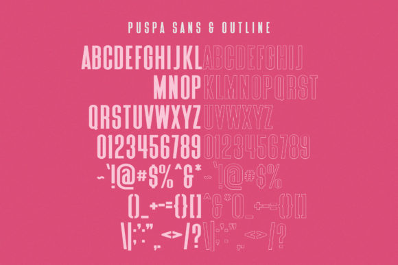 Puspa Script Font Poster 10