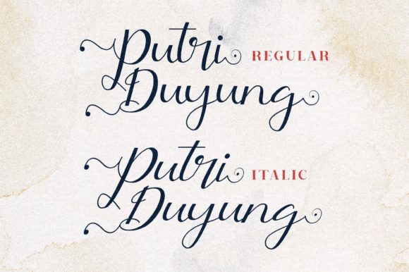 Putri Duyung Font Poster 15
