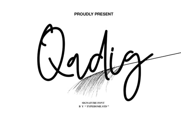 Qadig Font