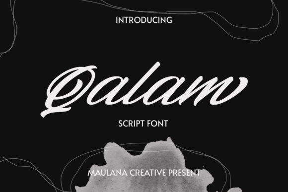 Qalam Font Poster 1