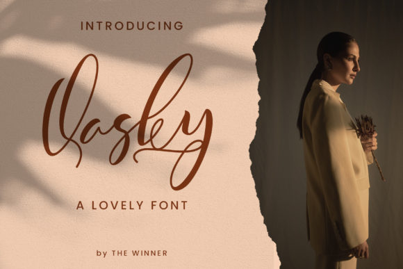 Qasky Font Poster 1