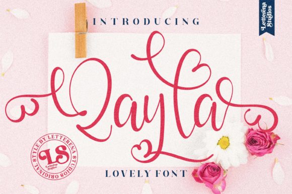 Qayla Font Poster 1