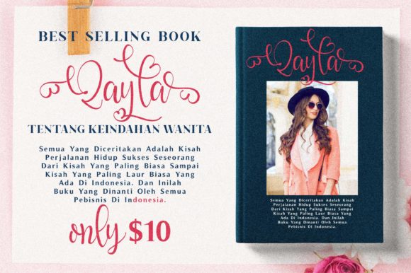 Qayla Font Poster 3