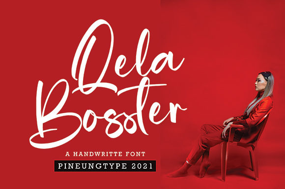 Qela Bosster Font Poster 1