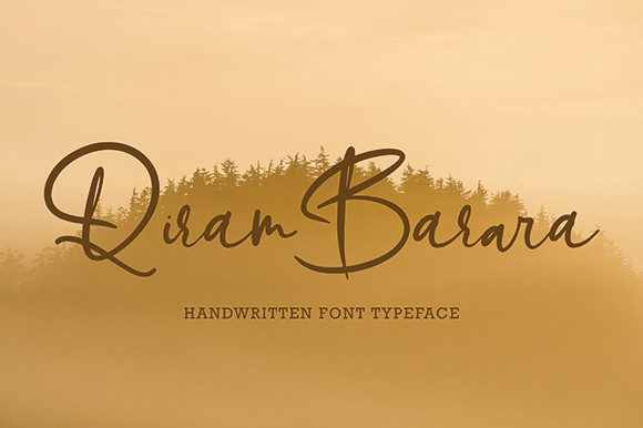 Qiram Barara Font Poster 1