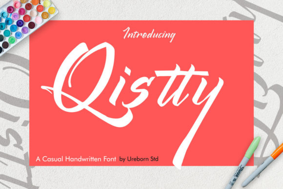 Qistty Font Poster 1