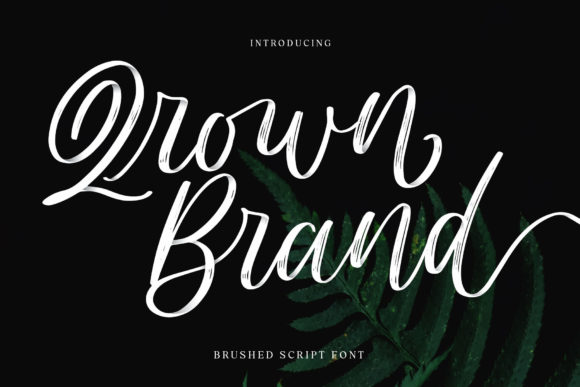 Qrown Brand Font Poster 1