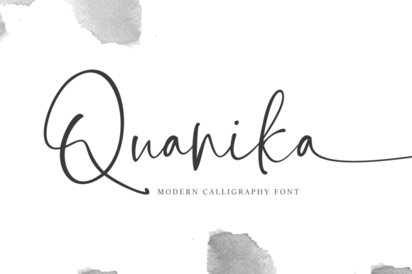 Quanika Font Quanika Font Poster 1