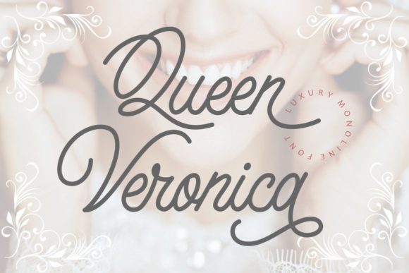 Queen Veronica Font Poster 1