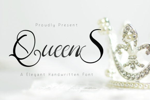 QueenS Font Poster 1