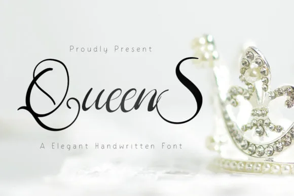 QueenS Font QueenS Font Poster 1