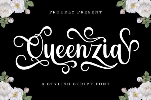 Queenzia Font Poster 1