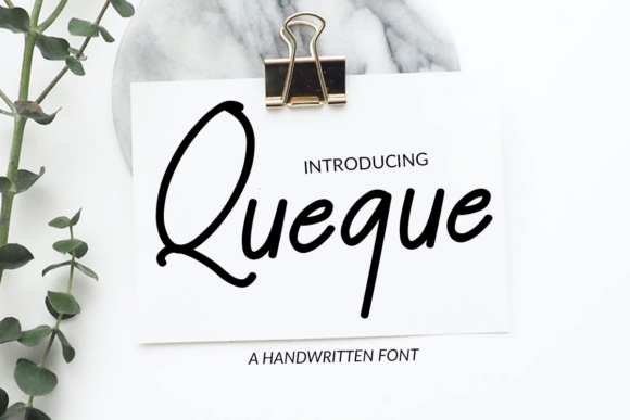 Queque Font Poster 2