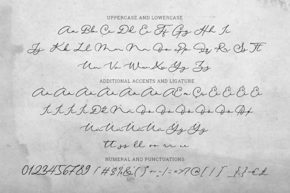 Quick Letter Font Poster 8
