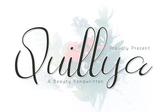 Quillya Font Poster 1